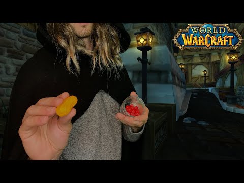 [ASMR] Candy Dealer Meetup in Stormwind City (Role-Play, Tapping, Soft Spoken, World of Warcraft)