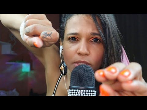 ASMR Fast & aggressive Tirando sua energia negativa ⚡️