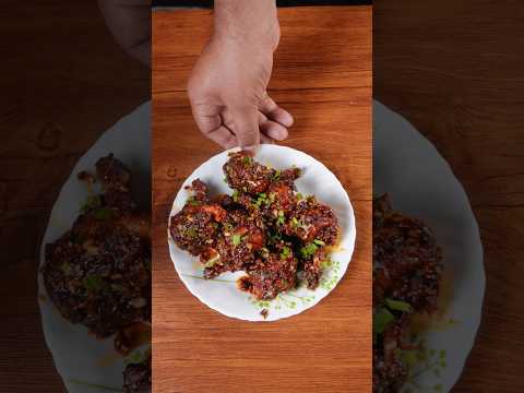 🔥 ASMR Drums of Heaven | Crispy Indo-Chinese Chicken | Satisfying Frying Sounds #shorts #asmr