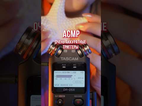 АСМР аккуратные триггеры 💘 #beatrisiusasmr #триггеры #asmrtriggers #asmr #triggers