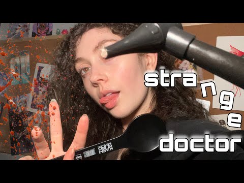 ASMR / Stuttering Cranial Nerve Exam Roleplay That Gets Stranger The Longer It Goes On 