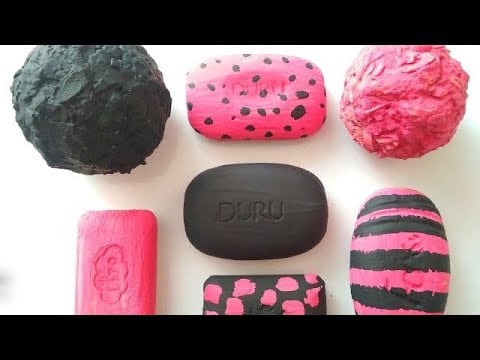 Dry Soap carving ASMR/ Semi dry soap/relaxing sounds/ Satisfaction ASMR video/Cutting soap