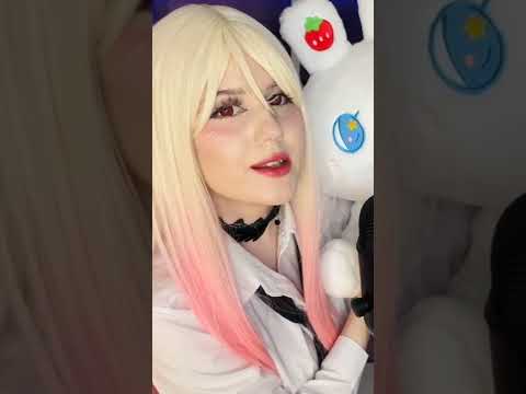 🌙 ASMR anime cosplay Marin Kitagawa 💗 relaxing video (full on my channel)