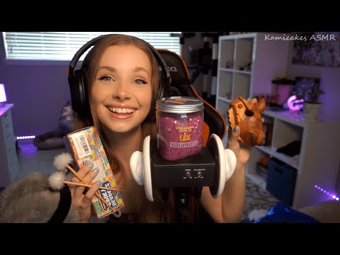 ASMR Trigger assortment for SLEEP & TINGLES ❤️ 20+ different triggers ❤️[NO TALKING]