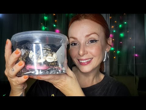 ABRINDO POTE MISTERIOSO DE BIJUTERIAS/ASMR #asmrvideos