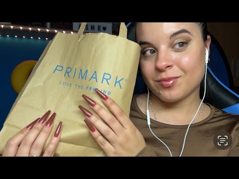 ASMR haul de cositas variadas (Primark, AliExpress, Mercadona…)