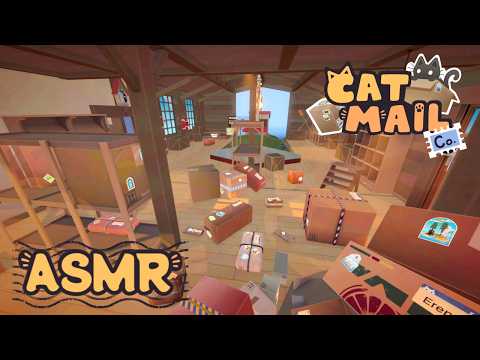 ASMR 💌 We have to organize ALL these packages! 💌 Cat Mail Co.