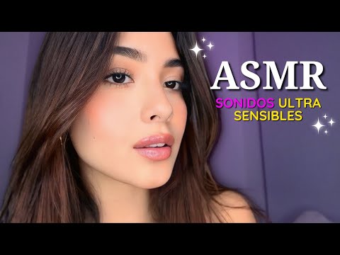 ASMR SONIDOS SENSIBLES PARA DORMIR EN MENOS DE 1 MINUTO!🤤😴💋 | ASMR ESPAÑOL✨
