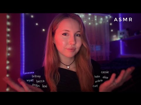 ASMR~If I Say Your Name You Can Go To Sleep 😴