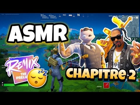 ASMR Français • DÉCOUVERTE DU CHAPITRE 2 SUR FORTNITE 😴💤 (je vous offre un passe de combat)