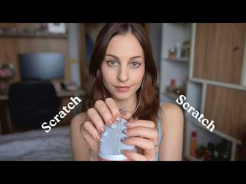 ASMR THE MOST CONTROVERSIAL TRIGGER done GENTLY🤍 (bare mic scratching and tapping) (minimal whisper)