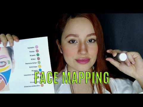 DOCTORA T0CA TU CARITA | MAPEO DEL ROSTRO MUY COSQUILLOSO | ASMR Español