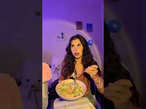 Hope you had a good day 💕 #gfasmr #cuddleasmr #dinner #eatwithme