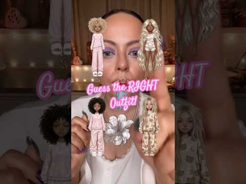 ASMR| Guess the Right Outfit Challenge! Relaxing Games #asmr #asmrshort #asmrgame