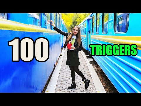 ASMR 100 TRIGGERS in the CITY | АСМР 100 ТРИГГЕРОВ за 10 минут В ГОРОДЕ