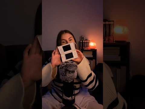 ASMR mit einem Nintendo DS 😴 #asmr #asmrtingles #asmrsounds #asmrgerman #oldschoolasmr