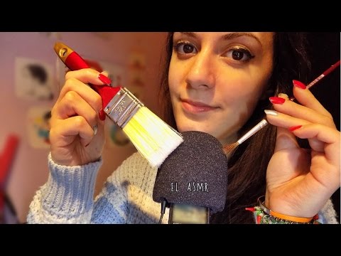 ★ASMR italiano★ MIC BRUSHING e Sussurri!♥ (Intense whispering & Soft spoken)