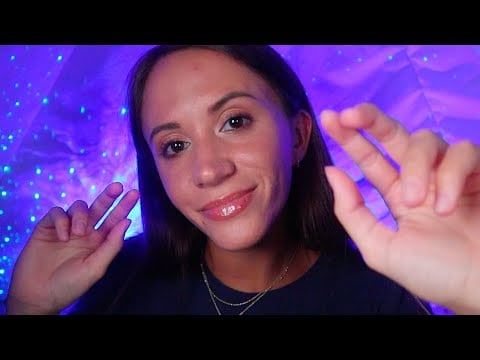 ASMR / In Your Face Triggers (tracing, plucking, sharp vs dull)