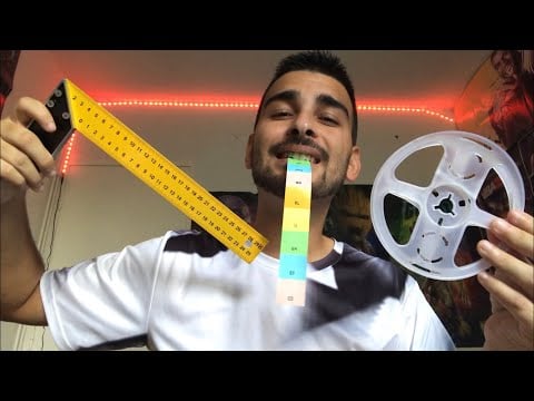 ASMR Test des réflexes Visuels 📏🌈💤