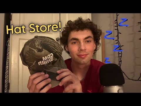ASMR Super awesome hat shop roleplay!🧢🎩 | asmr soft spoken shop roleplay