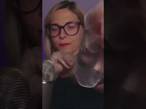 asmr visual gloves and soothing sounds #relax #visualtingle