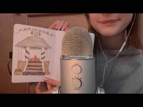ASMR November Bullet Journal Spread 2024 🍁