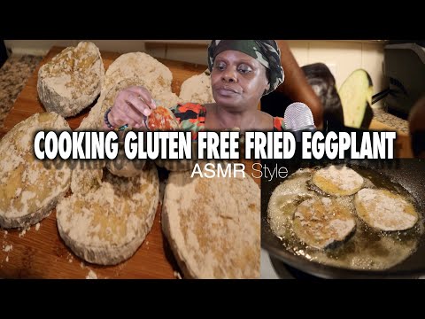 Cooking Gluten Free Fried Egg Plant/ASMR