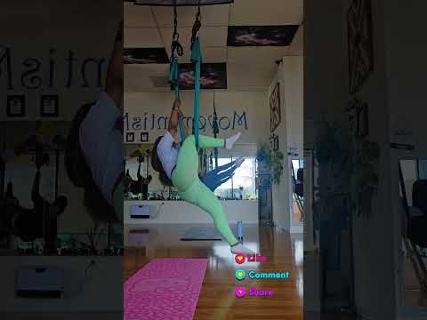 [ASMR] Aerial Yoga Fitness Vlog| Voice-over 🧘🏽‍♀️🕉