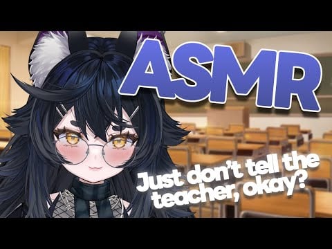ASMR | RODE NT5 → Nerdy girl helps you cheat on your test! ₊˚⊹ ᰔ [STREAM UPLOAD]