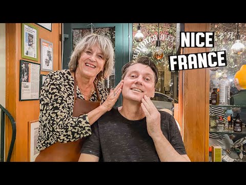 💈 A Magnifique Traditional French Wet Shave at Absalon Barbier | Nice France