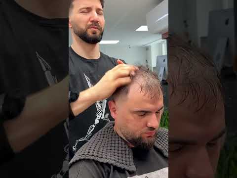 Full video on the channel 🤩 #asmr #barber #asmrbarber #barbershop #beard #relax #barberlove