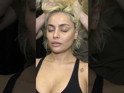 Female Headache ASMR Deep Tissue Massage #asmr #shorts #headmassage #scalp #sleep #deeptissue #relax