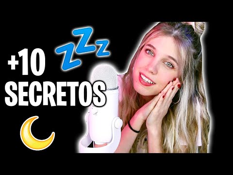 ASMR SUSURRANDO SECRETOS PARA DORMIR BIEN 💤 Te dormirás con estos 10 trucos + triggers 🌙