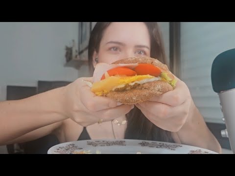 ASMR: JANTANDO A MINHA DIETA 🥗