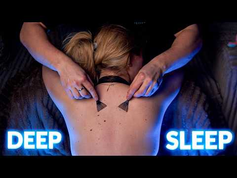 Sleep-Inducing ASMR Back Scratching & Tracing Sounds 💤 (No Talk)