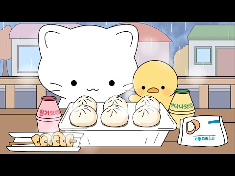 Convenience Store Food Mukbang | ASMR animation