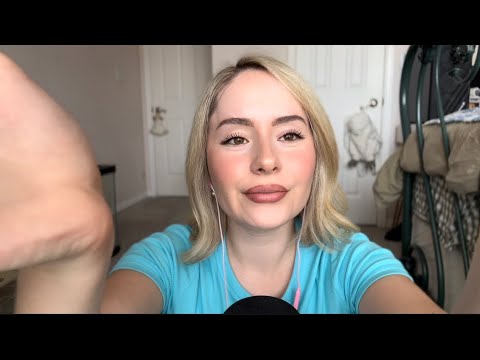 asmr light gentle whistling (w/ hand sounds/movements)