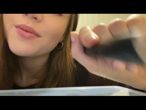 ASMR face painting