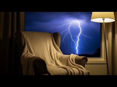 [ASMR] 1-Hour Thunderstorm & Rain Sounds for Deep Sleep | LOTS of Thunder | Ambient Sounds