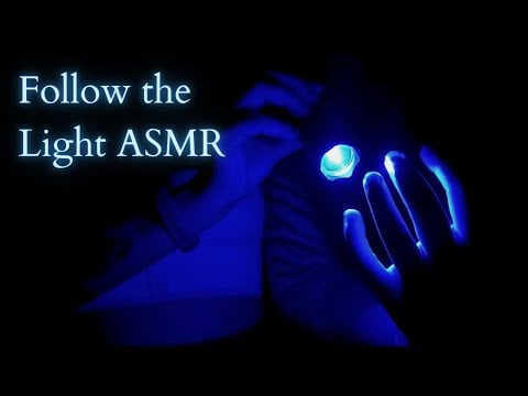 Visual ASMR 🔦 Can You Follow All 4 Lights?💚❤️💙