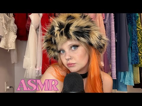 ASMR | Up Close Whispered Rambles/Update With Tapping & Scratching 🎀