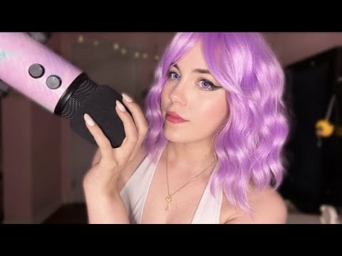 mic pumping slow-to-fast lots of eye contact ASMR