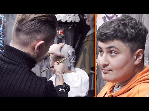 👉 Young Man's ASMR Head Shave Transformation | BEST Asmr Shaving Sounds