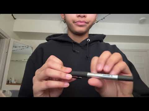 asmr what’s in my pencil case