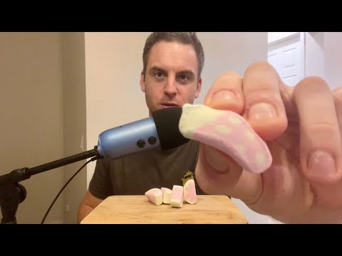 ASMR Eating Marshmallows