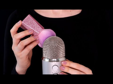 ASMR High Sensitivity Mic Brushing (No Talking)