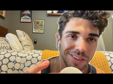 ASMR Microphone Gripping and Close Whispers