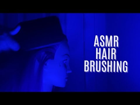 ASMR | Hair Brushing Tangled Doll Hair (No Talking)