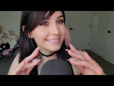 ASMR Finger Snapping & Fluttering, Inaudible Whispering