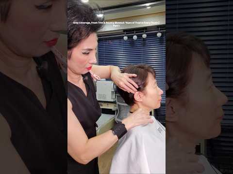 Hair Salon ASMR | Korean Hair Transformation | Rhea ASMR